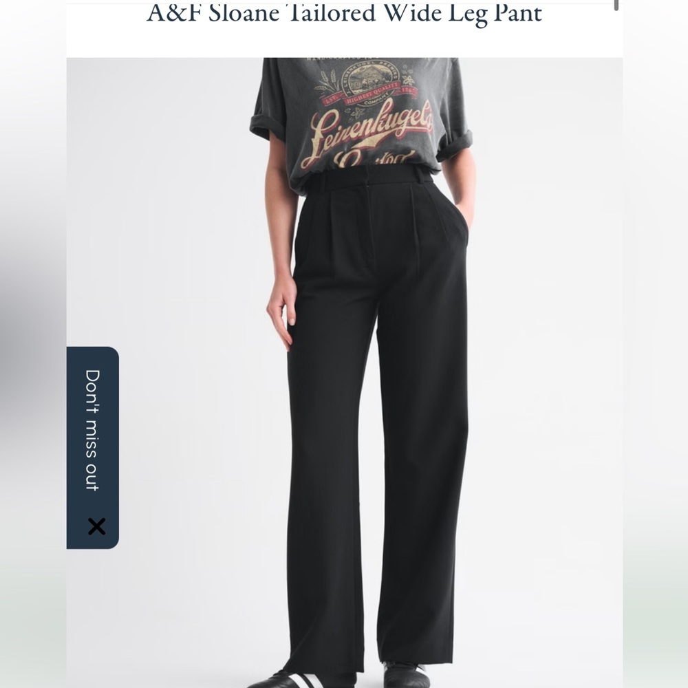 2 Pairs Sloane Tailored Wide Leg Pant in Tan and Grey